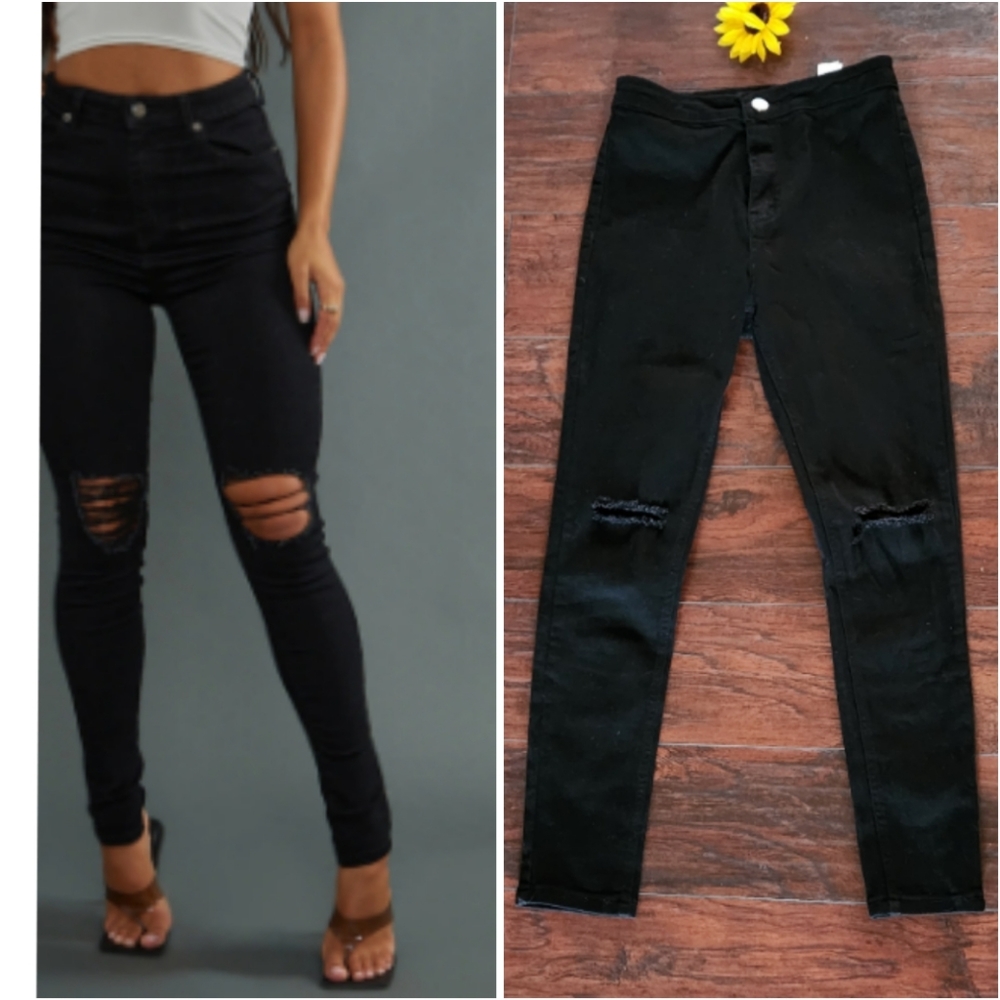 PRETTYLITTLE THING BLACK JEANS 👖